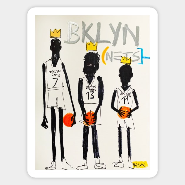 BROOKLYN Sticker by Basquiat